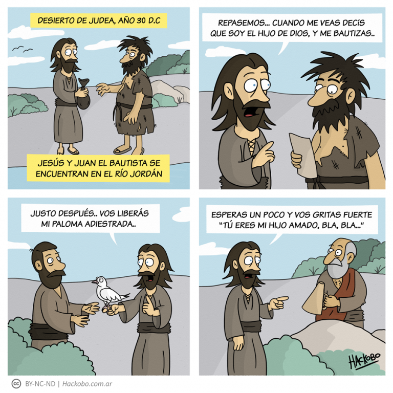 La verdad de Jesús y Juan el bautista - Hackobo